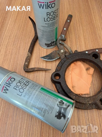 🔧 Немски Спрей за ръжда WIKO Rost Löser с MoS2 – Бързо действие