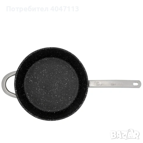 Комплект съдове за готвене Maxmark 12 части от неръждаема стомана – тенджери, касерола и тиган, снимка 4 - Съдове за готвене - 54835773