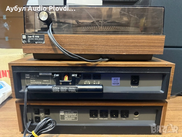 Dual CV 31B Усилвател Тунер Dual CT 110 и CS 1225 Грамафон Audio System, снимка 5 - Аудиосистеми - 54596497