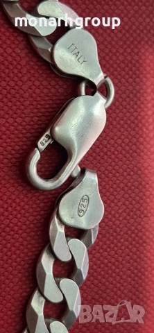 Сребърна верижка, снимка 4 - Колиета, медальони, синджири - 53966677