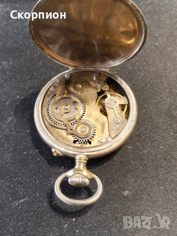 Швейцарски джобен часовник - ROSKOPF PATENT 1900г. - КЛАСИКА В ЖАНРА - ПРОМОЦИЯ, снимка 10 - Джобни - 50420455