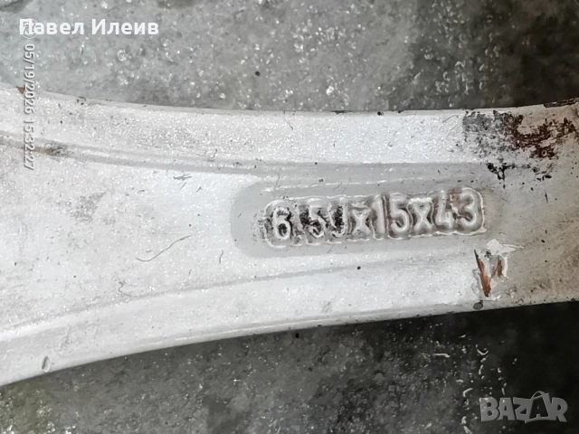4 бр 15 ки алуминиеви джанти за Волво / Volvo s80, снимка 5 - Гуми и джанти - 54606745