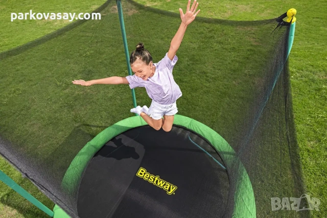 Батут с предпазна мрежа - Bestway Xtreme Air, снимка 5 - Други - 54683778