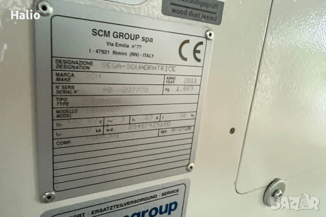 Форматно разкройващ циркуляр SCM SI6500, снимка 8 - Циркуляри - 54595851