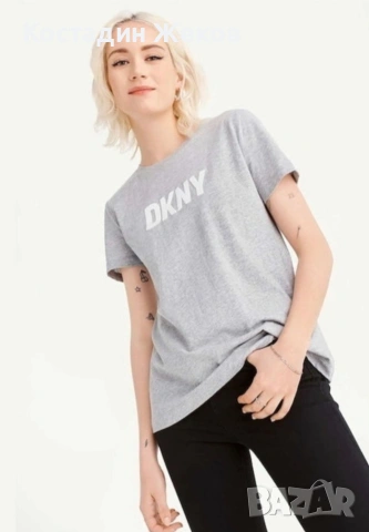 Дамска оригинална тениска . DKNY (Donna Karan New York) . 