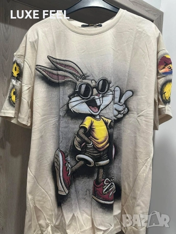 ✨Дамски Тениски с Камъни , снимка 6 - Тениски - 54036399