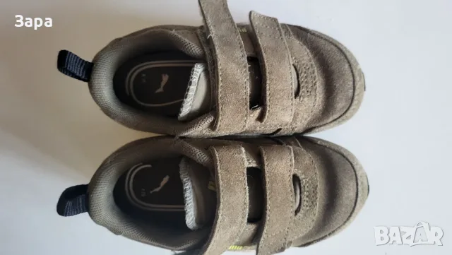 велурени маратонки Puma, 24ти номер, снимка 4 - Детски маратонки - 55481439