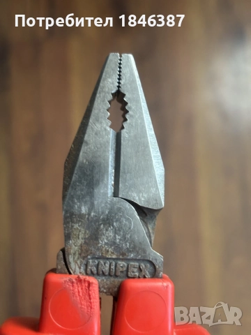 комбинирани клещи Knipex Germany, снимка 3 - Клещи - 55689200