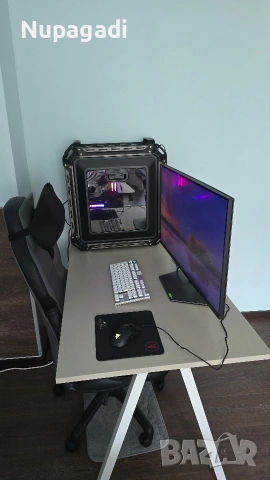 PC Full setup , 9070XT , 4К монитор - всичко е описано, снимка 8 - Геймърски - 54802381