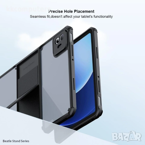 XUNDD калъф за Xiaomi Pad 8/8 Pro – TPU+PC, подставка, Airbag, протектор, черен, снимка 5 - Резервни части за телефони - 54548403
