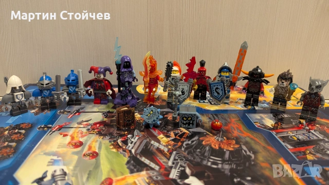 Lego Nexo knights & Chima минифигурки