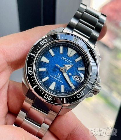 Seiko Prospex King Samurai "Manta Ray" SRPE33K1, фул сет, перфектен
