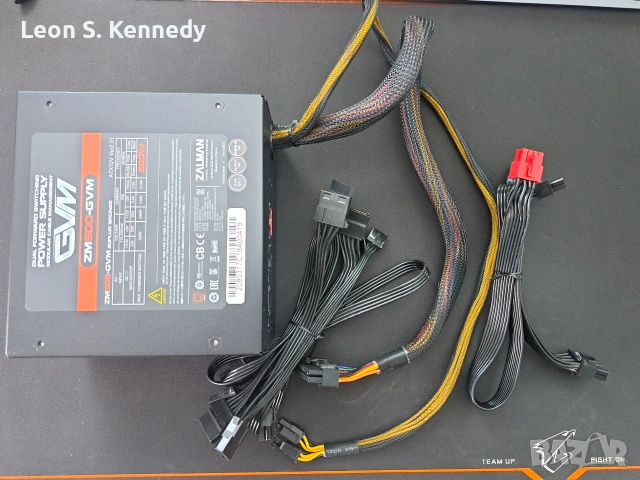 Компютърно Захранване - ZALMAN ZM600-GVM, снимка 2 - Захранвания и кутии - 54999173