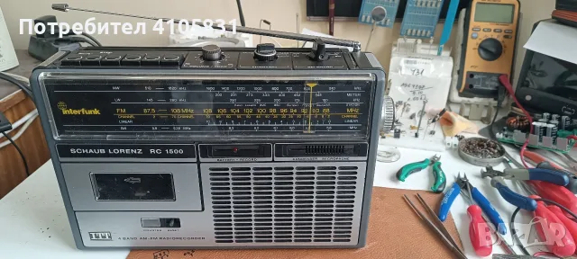 радио касетофон lorenz rc1500
