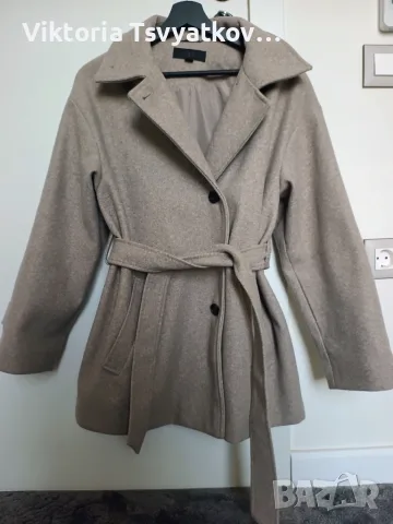 Нови палта Zara и кожено яке - перфектно състояние, снимка 17 - Палта, манта - 55619259