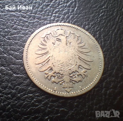 Стара сребърна монета 1 марка 1874 г. буква А - Германска империя - рядка !, снимка 9 - Нумизматика и бонистика - 55306459