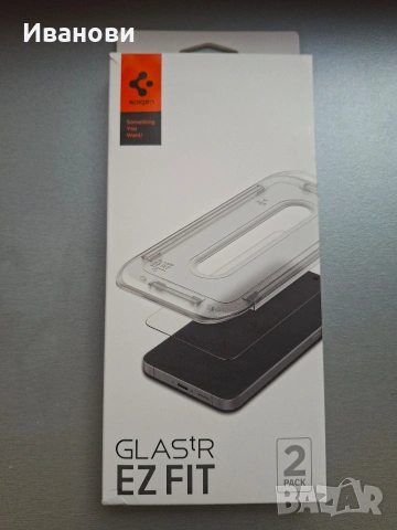 Spigen стъклен протектор за Samsung S24 FE / A56 , снимка 2 - Калъфи, кейсове - 54954271