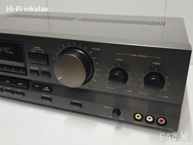 ретро Hi-Fi стерео усилвател FM радио ресийвър TECHNICS SA-GX200, снимка 5 - Ресийвъри, усилватели, смесителни пултове - 55562468