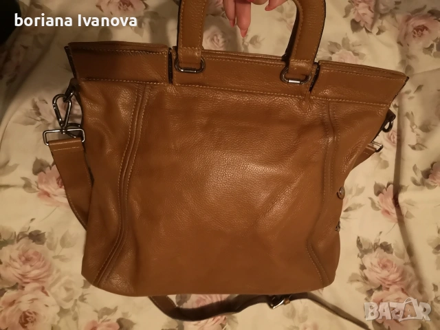 естествена кожа prada, montini, botega veneta , снимка 13 - Чанти - 54387466