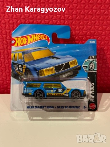 🔥 Hot Wheels Volvo 240 Drift Wagon | Ново / Sealed | Колекционерска количка