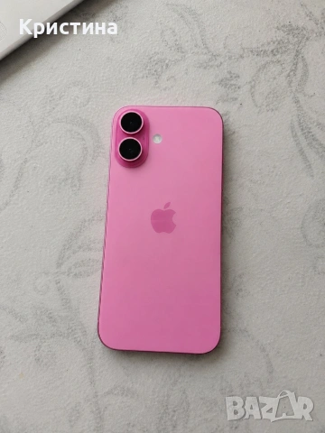 Iphone 16 *розов*, снимка 2 - Apple iPhone - 55115148