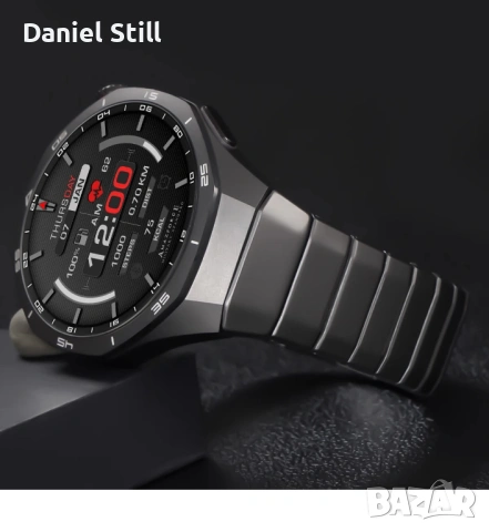 Оригинални 1:1 титаниеви каишки за Huawei Watch GT6 Pro Luxury Quick Release , снимка 6 - Каишки за часовници - 54073709