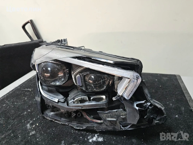 Десен фар Mercedes E W213 Facelift desen far мерцедес 213 фейс, снимка 3 - Части - 54488012