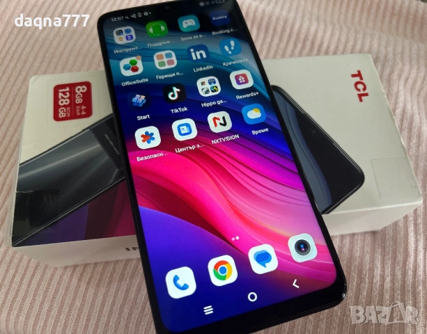 Нов телефон/ смартфон TCL 505/ 128 GB, снимка 15 - Телефони с две сим карти - 54387326