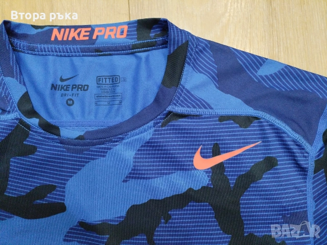 Nike pro Dri-fit тениска мъжка оригинален , снимка 3 - Спортни дрехи, екипи - 54442750