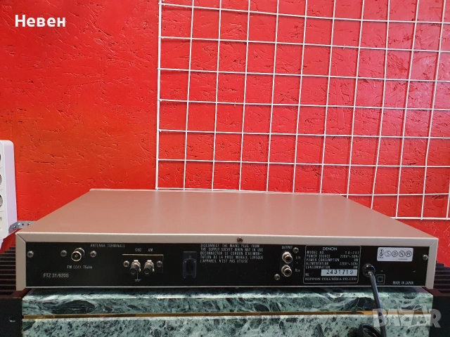 Тунер DENON TU-747, снимка 4 - Ресийвъри, усилватели, смесителни пултове - 54959497