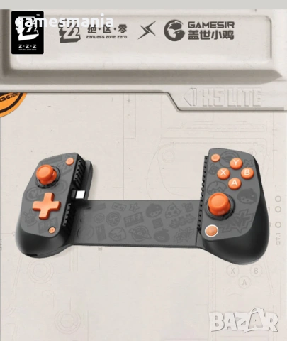 Мобилен контролер - GameSir X5 ZZZ edition за iOS и Android/ чисто НОВИ, снимка 4 - Аксесоари - 54355885