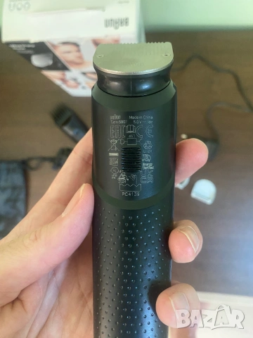 Тример за лице/коса/тяло Braun с Гаранция - MGK7420 10in1 , сив, снимка 6 - Тримери - 55070750