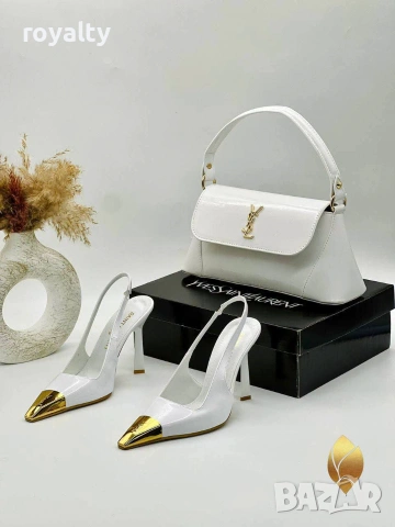 Yves Saint Laurent Нови Дамски Сандали на Ток Различни Цветове , снимка 2 - Сандали - 55093941