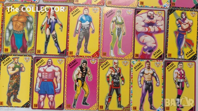 Ретро карти Atari Rangers- 36 бр., снимка 2 - Колекции - 54853502