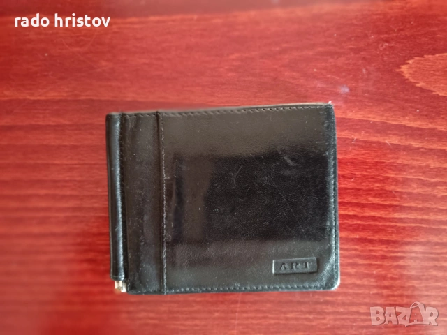 Щипка за банкноти, лични документи, карти, визитки от естествена кожа ART93
