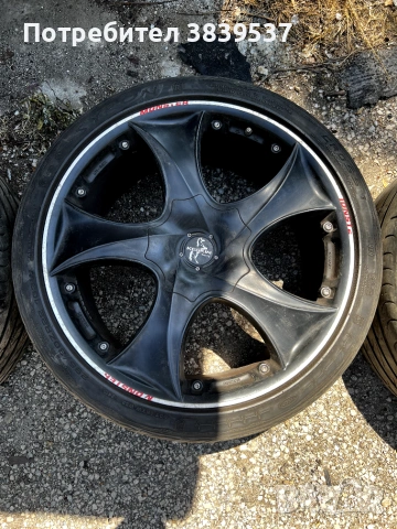 Оригинални немски Keskin KT9 22" 5x120 10J за BMW X5 / X6, снимка 4 - Гуми и джанти - 54988343
