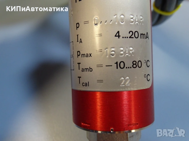 датчик за налягане HAENNI EDA410/311.211/075 Pressure Transducer 0-10Bar, снимка 5 - Резервни части за машини - 54205322