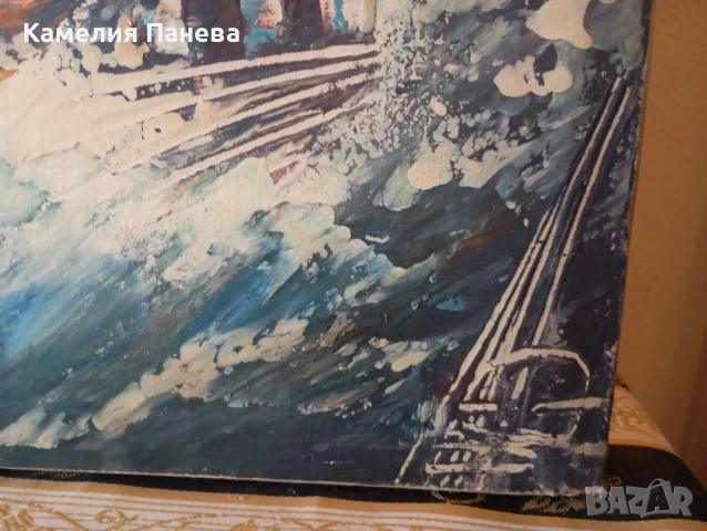 Картина морски пейзаж, снимка 5 - Картини - 54913339