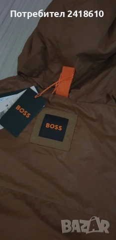 Hugo Boss Ogden Mens Windbreaker Jacket Size XL Преходно яке НОВО! ОРИГИНАЛ! Мъжко Яке!, снимка 12 - Якета - 55143943