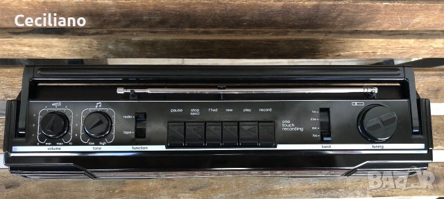 Радиокасетофон Siemens RM 864 (SANYO)-работещ, снимка 8 - Радиокасетофони, транзистори - 54990724