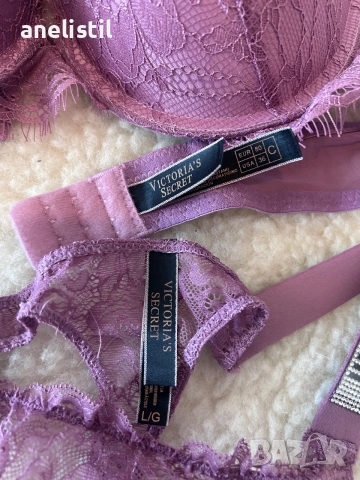 Нов комплект Victoria’s Secret – сутиен + прашка (оригинал), снимка 3 - Бельо - 55069786
