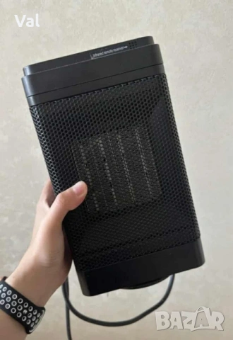 Керамичен нагревател HotVex ceramic heater 1500 W + Дистанционно, снимка 6 - Отоплителни печки - 54992577