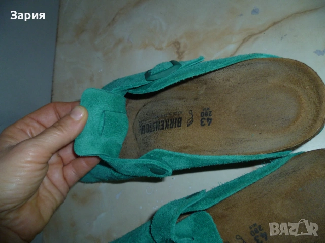 BIRKENSTOCK чехли №43, снимка 10 - Мъжки чехли - 54070629