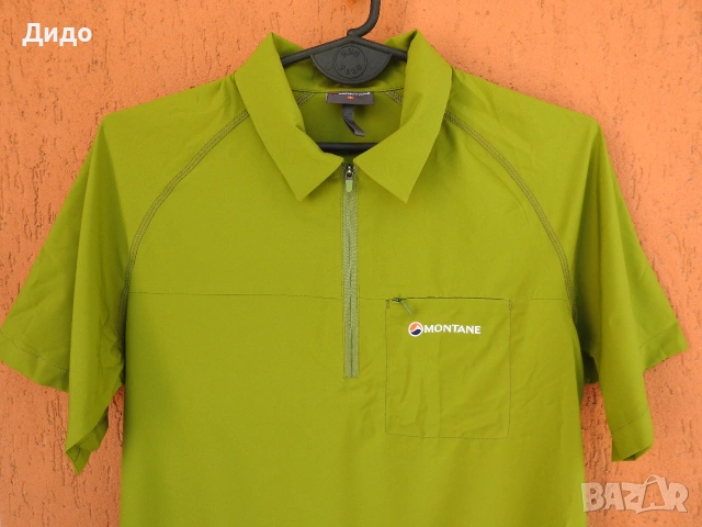 Преходна риза MONTANE Mojave Aeroflyte зелена (S), снимка 2 - Ризи - 55206894
