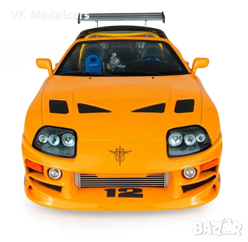 Brian's Toyota Supra Mk4 (A80) - The Fast and the Furious 1:18 SOLIDO, снимка 5 - Колекции - 55579397