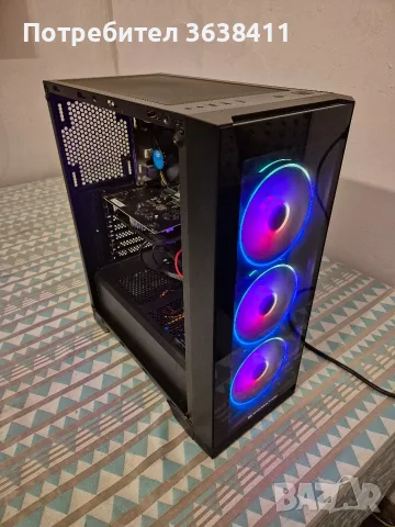 Геймърски компютър гаранция/i3 9100f 16GB,GTX 1650 4GB, 128GB SSD, 1TB HDD