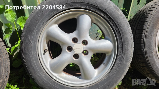 Джанти 16 Subaru, снимка 2 - Гуми и джанти - 55051076