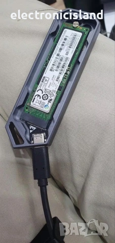 💻 Външна Кутия EAGER за m.2 SSD Диск  | Двоен Протокол NVMe/SATA | 10Gbps USB 3.2, снимка 10 - Твърди дискове - 55035848