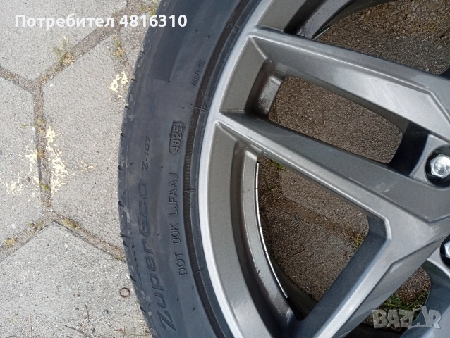 225 45 17 Джанти с Гуми Оригинални , снимка 2 - Гуми и джанти - 54567672
