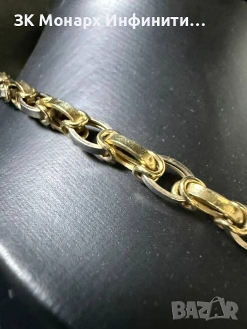 Златен ланец /585/, снимка 4 - Колиета, медальони, синджири - 54231700